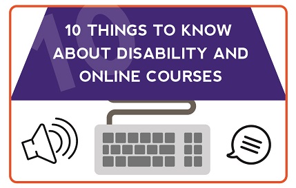 10 Things to Know about Disability and Online Courses
