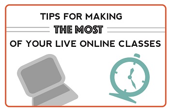 Making the Most of Live Online Courses
