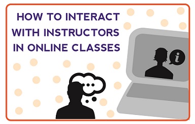 How to Interact with Instructors Online